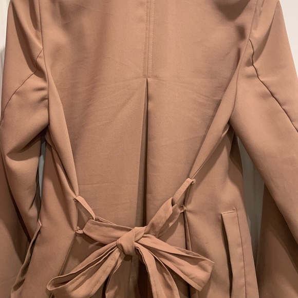 Brown Spring Wrap Jacket - Picture 8 of 11